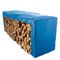 Bâche de protection bois co-extrudée en LDPE 90g/m² vert 1,50x6m