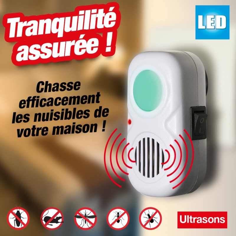 Prise ultrasons anti nuisibles