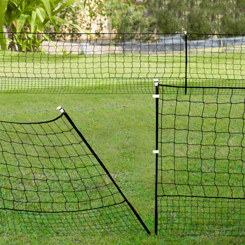 Cage Mobile Pour Poules 3 Pièces - Boules Extérieures - Pour Jardin, Ferme - Taille 20 Ou 30 Cm - Facile à Monter Sans Outils