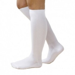 paire de chaussettes anti fatigue blanc taille 40 42