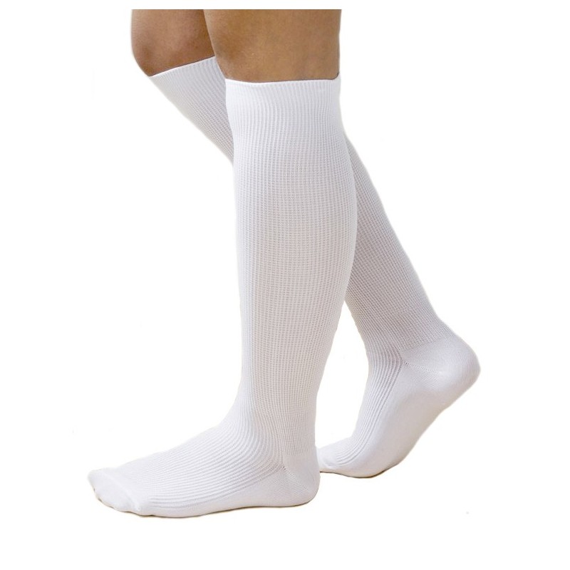 paire de chaussettes anti fatigue blanc taille 40 42