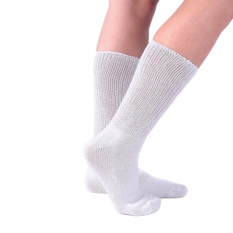 chaussettes talon gel pour pieds sensibles pour femme 36/40
