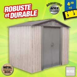 outiror Abri metal WoodTouch 4 1m 207601210047