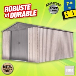 outiror Abri metal WoodTouch 7 15m 207601210048