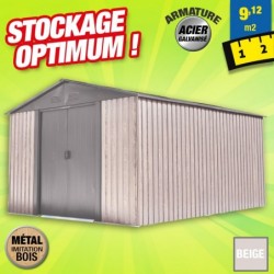 outiror Abri metal WoodTouch 9 12m 207601210049