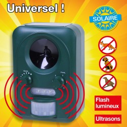 Anti-nuisibles solaire à ultrasons