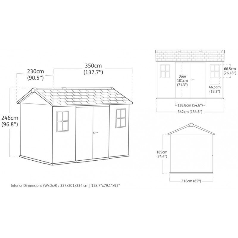 Abri Newton Plus 7513 8m2
