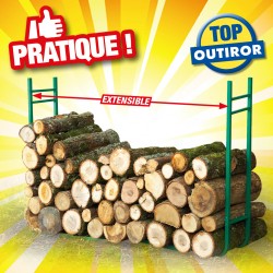 Bâche à Bois 2x8 m - Couvrez votre bois durant l'hiver