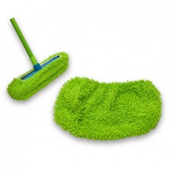 Serpillère enfile-balai microfibre
