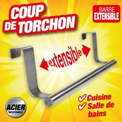 barre torchons extensible