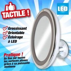 outiror-miroir-grossissant-LED-tactile-23464-A; outiror-miroir-grossissant-LED-tactile-23464-B