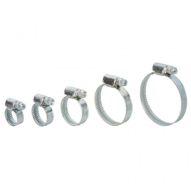 Lot De 10 Colliers De Serrage BERNER W2 9mm – DIN 3017-1, Diamètre 23-35mm