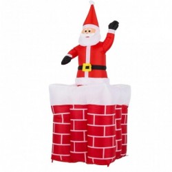  outiror pere noel gonflable dans cheminee 76010180011_2