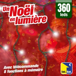 outiror - guirlande rideau- 360 led
