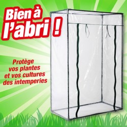 outiror - serre polyvinyl 50x100x150cm