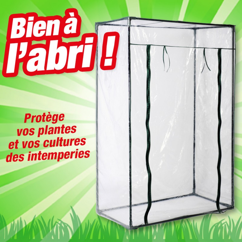 outiror - serre polyvinyl 50x100x150cm outiror - serre polyvinyl 50x100x150cm