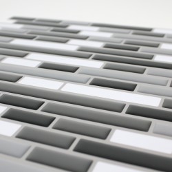 Outiror - Carrelage Adh 25x25cm - Gris Mosaic 03