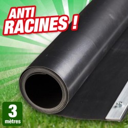 Outiror - Barrière anti-racinaire avec rail de fermeture