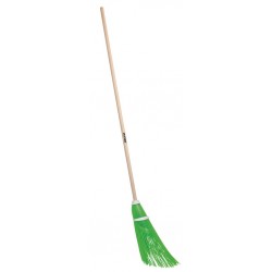 Balai cantonier plastique manche bois