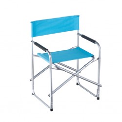Outiror - Chaise de camping pliable en acier