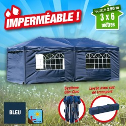 Outiror - Tente de jardin pliable 3x6m - 01