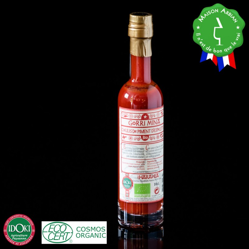 Piment d'Espelette en coulis Piment d'Espelette en coulis