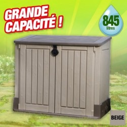 outiror Coffre jardin resine Multifonctions 845L 176009190023