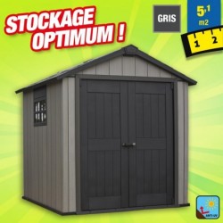 outiror Abri en resine BROSSIUM 5 1 m2 176009190118