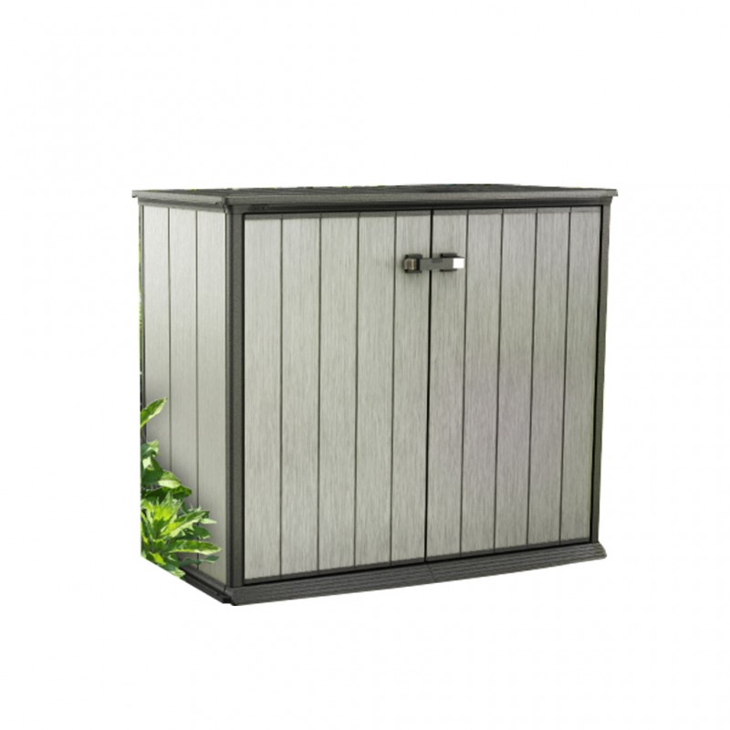 Armoire jardin résine basse 1000 L