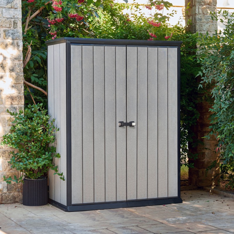 Armoire jardin résine haute Brossium