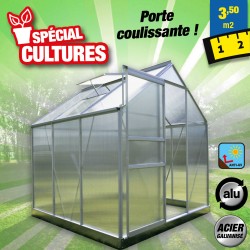 outiror Serre jardin polycarbonate Diamant 66 3.6 m2 176009190092
