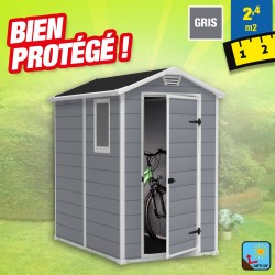 outiror Abri jardin resine Premium Manor 46S 176009190022