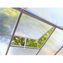 Serre de Jardin Polycarbonate Transparent 16.9 m² – Pots de Fleurs and Co