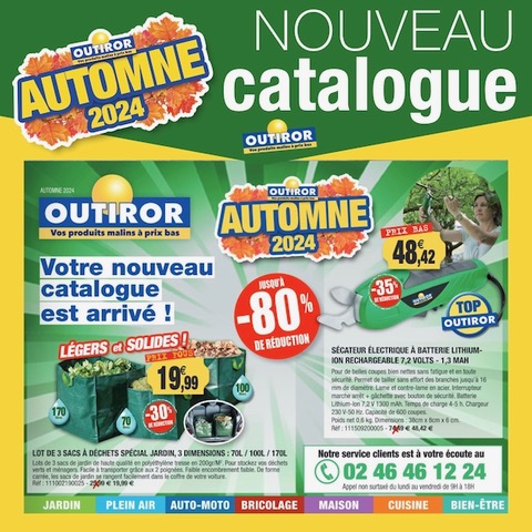 Catalogue Outiror