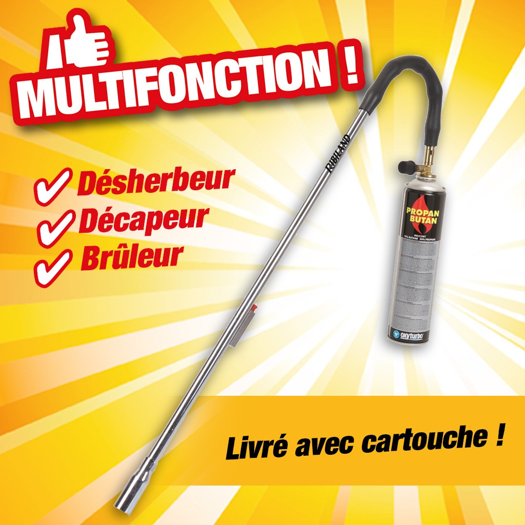 Désherbeur thermique à cartouche