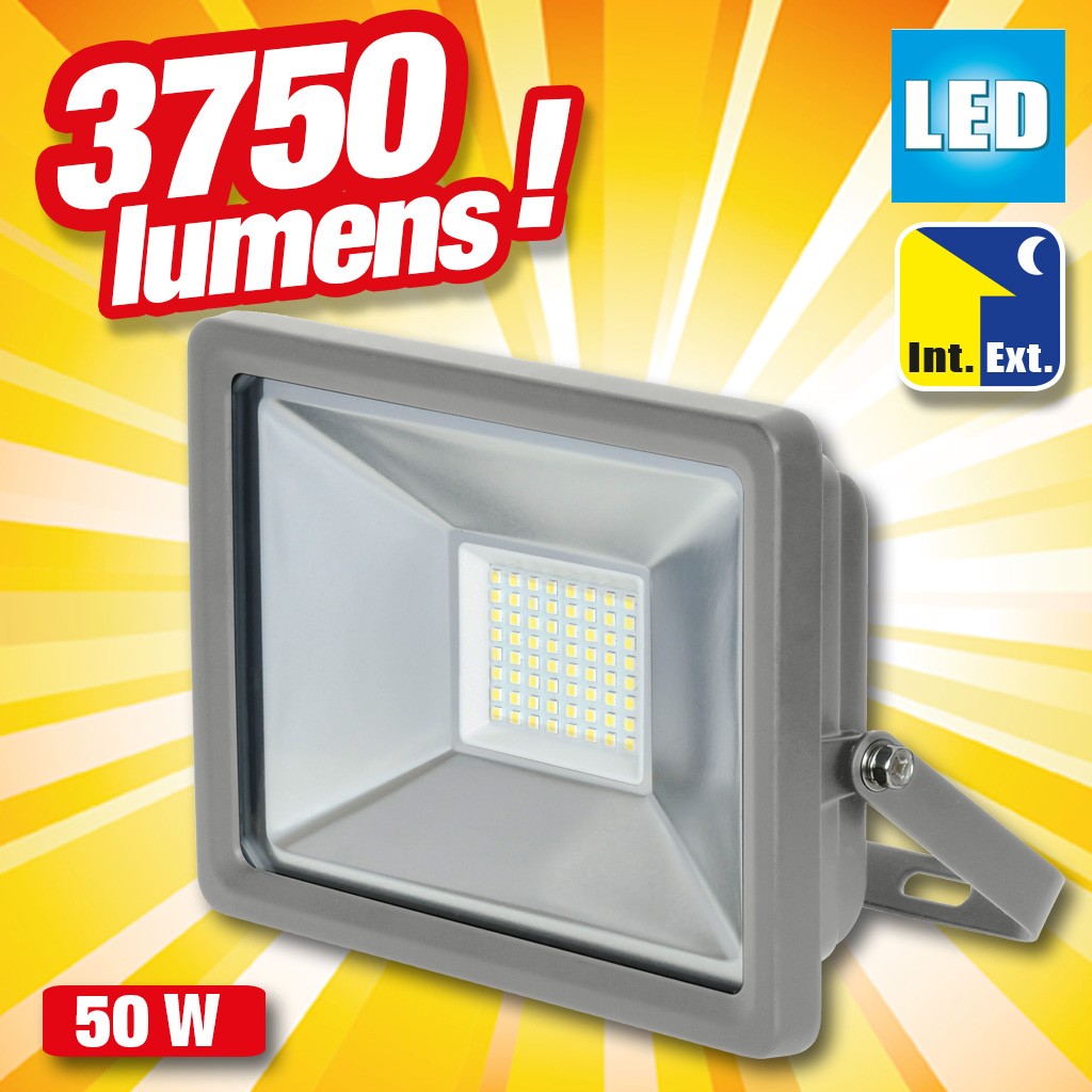 HTTPS: OUTIROR.COM IMG P 1 0 1 6 4 10164.JPG Projecteur led 50w 3750 lumens mural, prspot52m PRSPOT52M