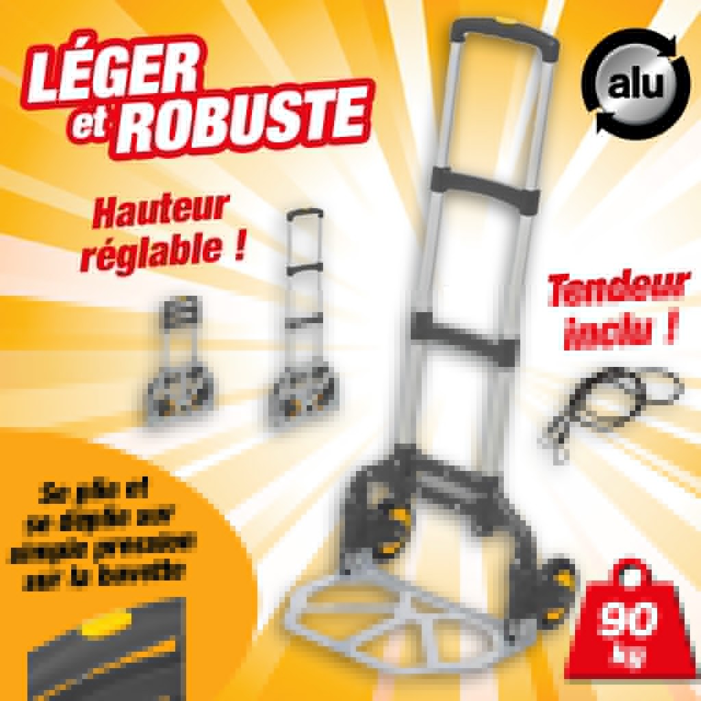 HTTPS: OUTIROR.COM IMG P 1 2 0 4 3 12043.JPG Diable pliant - L 38,6 cm x l 5,6 cm x H 61 cm
