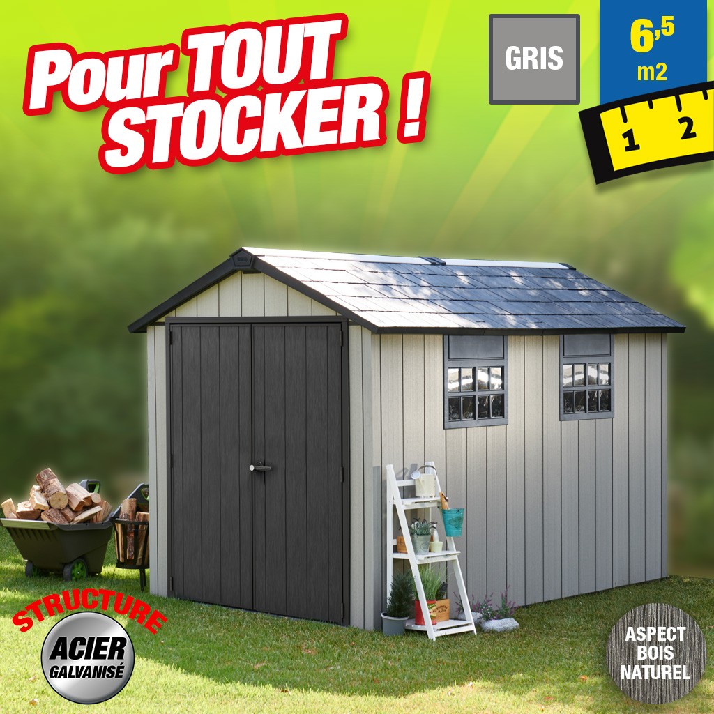 Abri De Jardin Oakland - 8m2 Keter - L'abri De Jardin