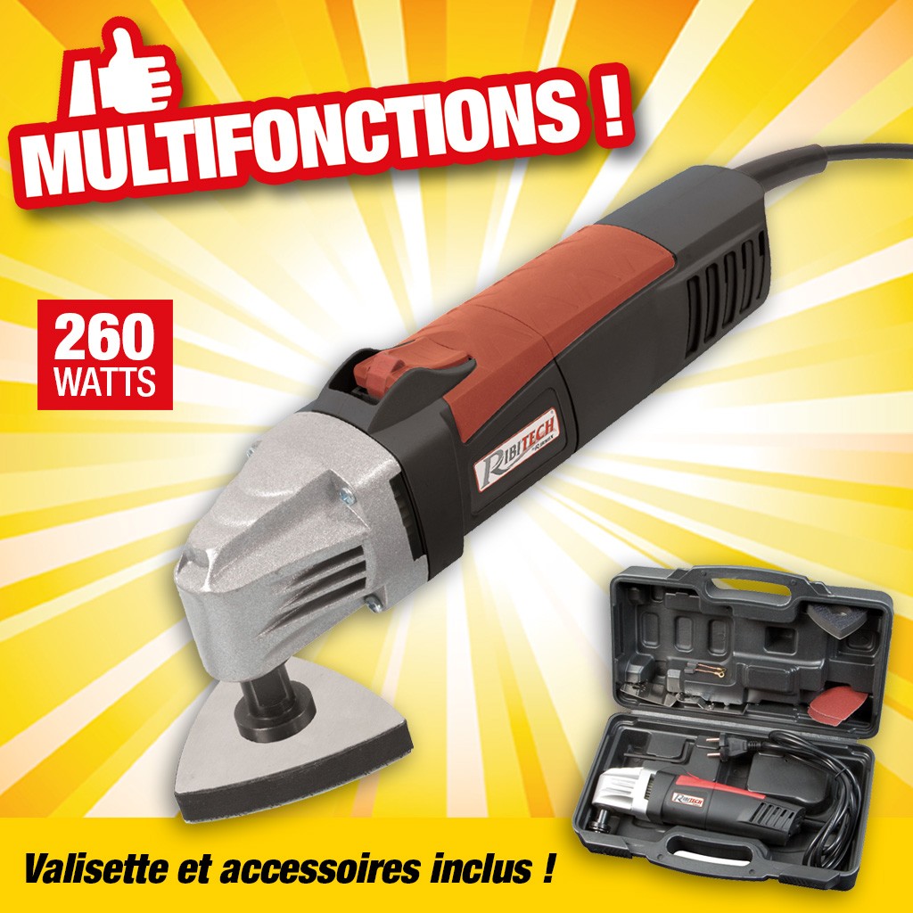 HTTPS: OUTIROR.COM IMG P 1 9 8 8 1988.JPG Ribitech - Ponceuse Delta multifonctions 260 W - PRPMV/M