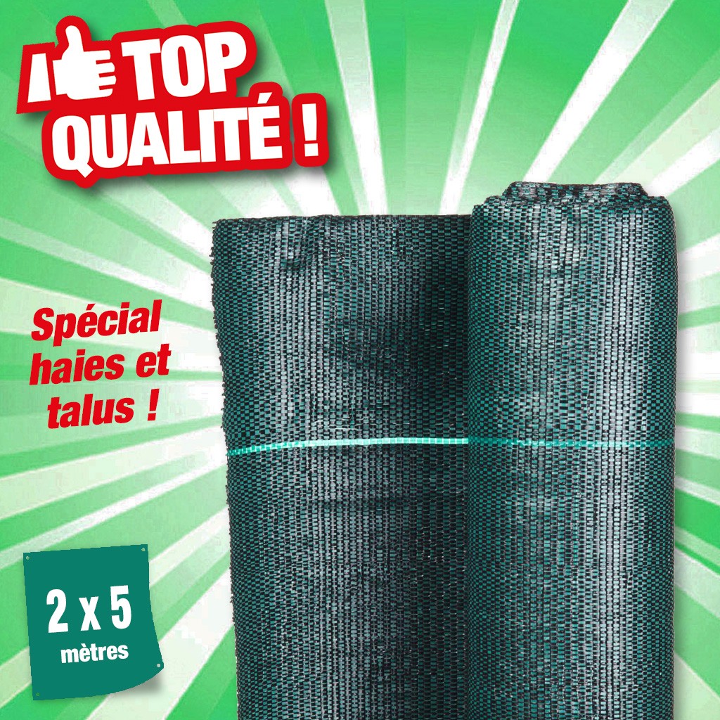 HTTPS: OUTIROR.COM IMG P 5 7 6 5 5765.JPG B&acirc;che de sol de contr&ocirc;le des mauvaises herbes 2x5 m vert