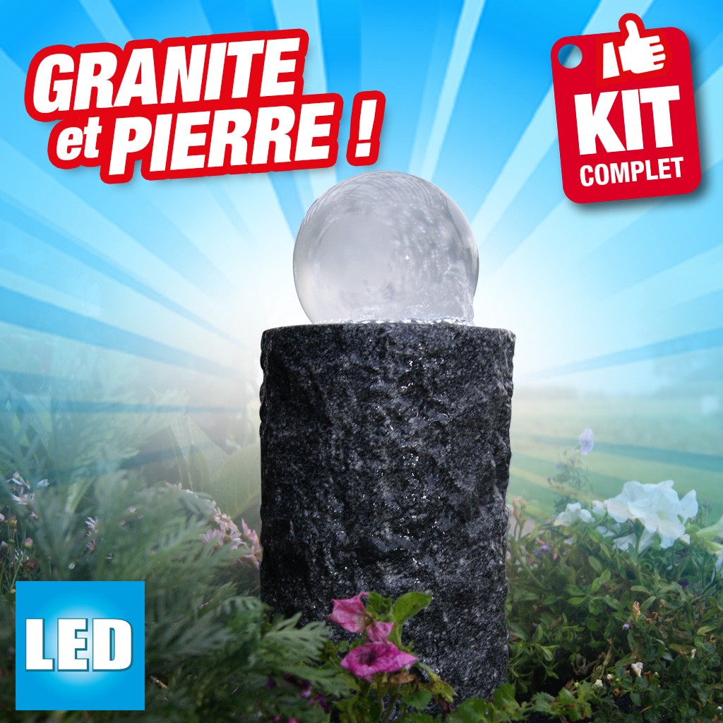 HTTPS: OUTIROR.COM IMG P 5 9 9 4 5994.JPG Fontaine de jardin Ubbink Las Palmas - Kit complet