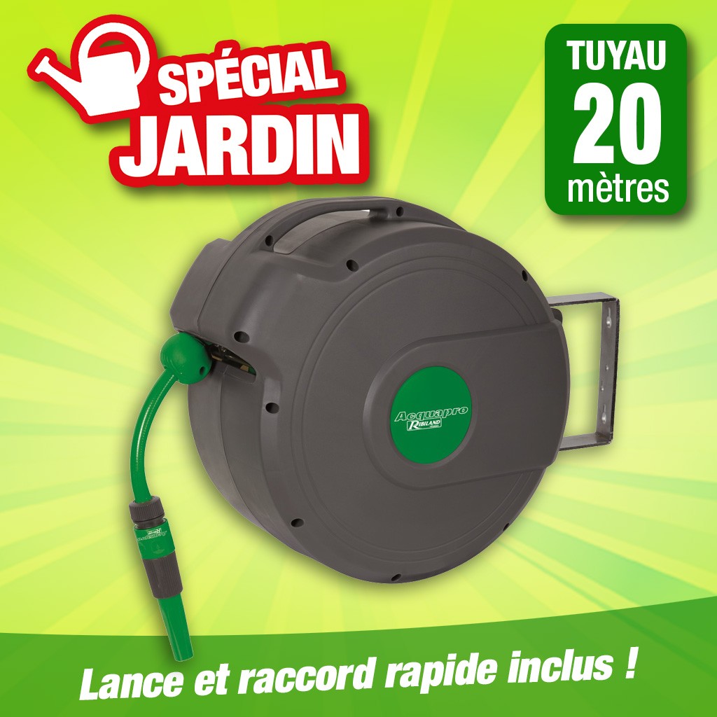 Ribiland - D&eacute;vidoir automatique 20m &Oslash;int&eacute;rieur 12,5mm - PRDATA21