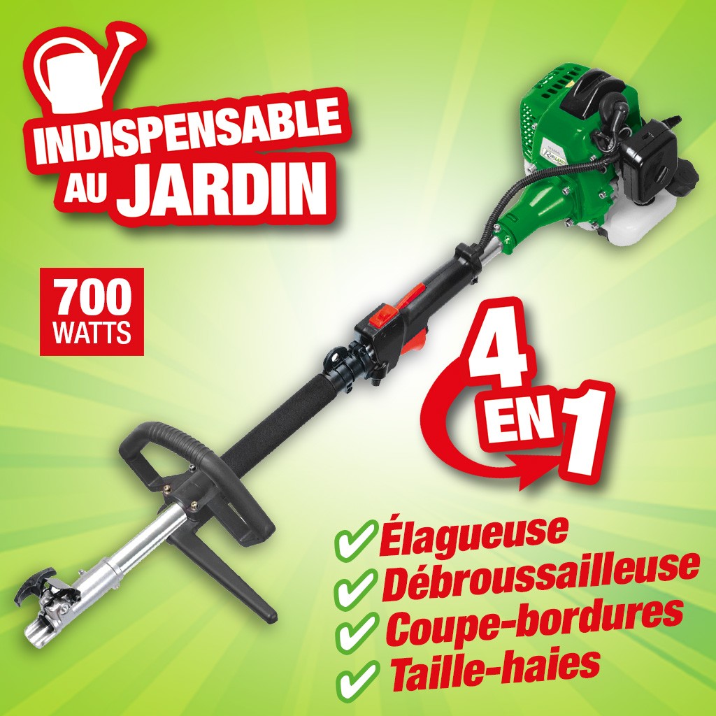 HTTPS: OUTIROR.COM IMG P 7 2 3 3 7233.JPG Tondeuse Ribimex PR4EN1T multifonction