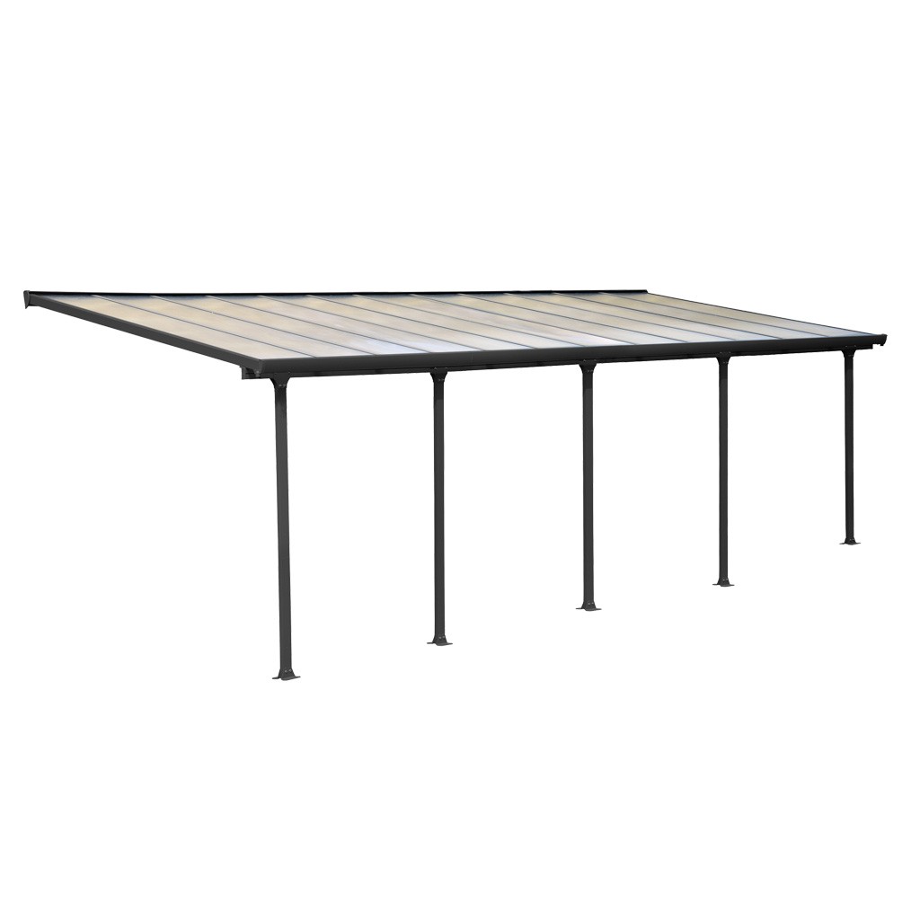 HTTPS: OUTIROR.COM IMG P 9 2 6 8 9268.JPG Canopia, Pergola Aluminium Patio Grise (300x730) Feria
