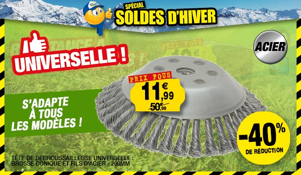 Tete débroussailleuse