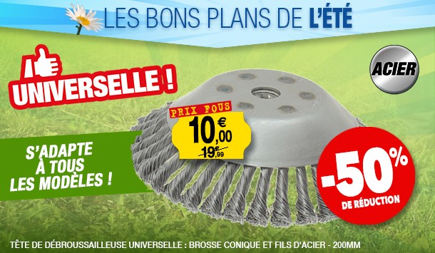 tête débroussailleuse
