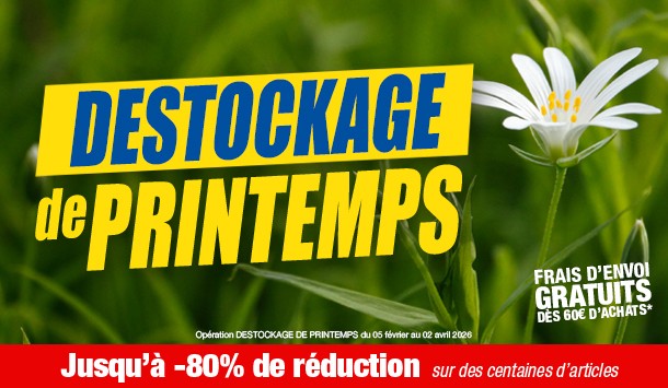 opération déstockage de printemps